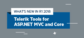 Whats New in R1 2018 for UI for ASP.NET MVC and UI for ASP.NET Core_270x123