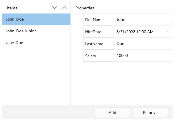 CollectionEditor