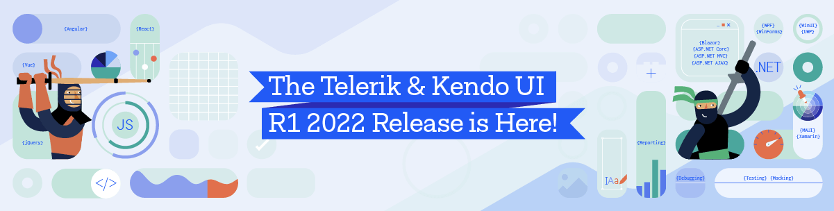 Telerik and Kendo UI .NET and JavaScript developer productivity tools