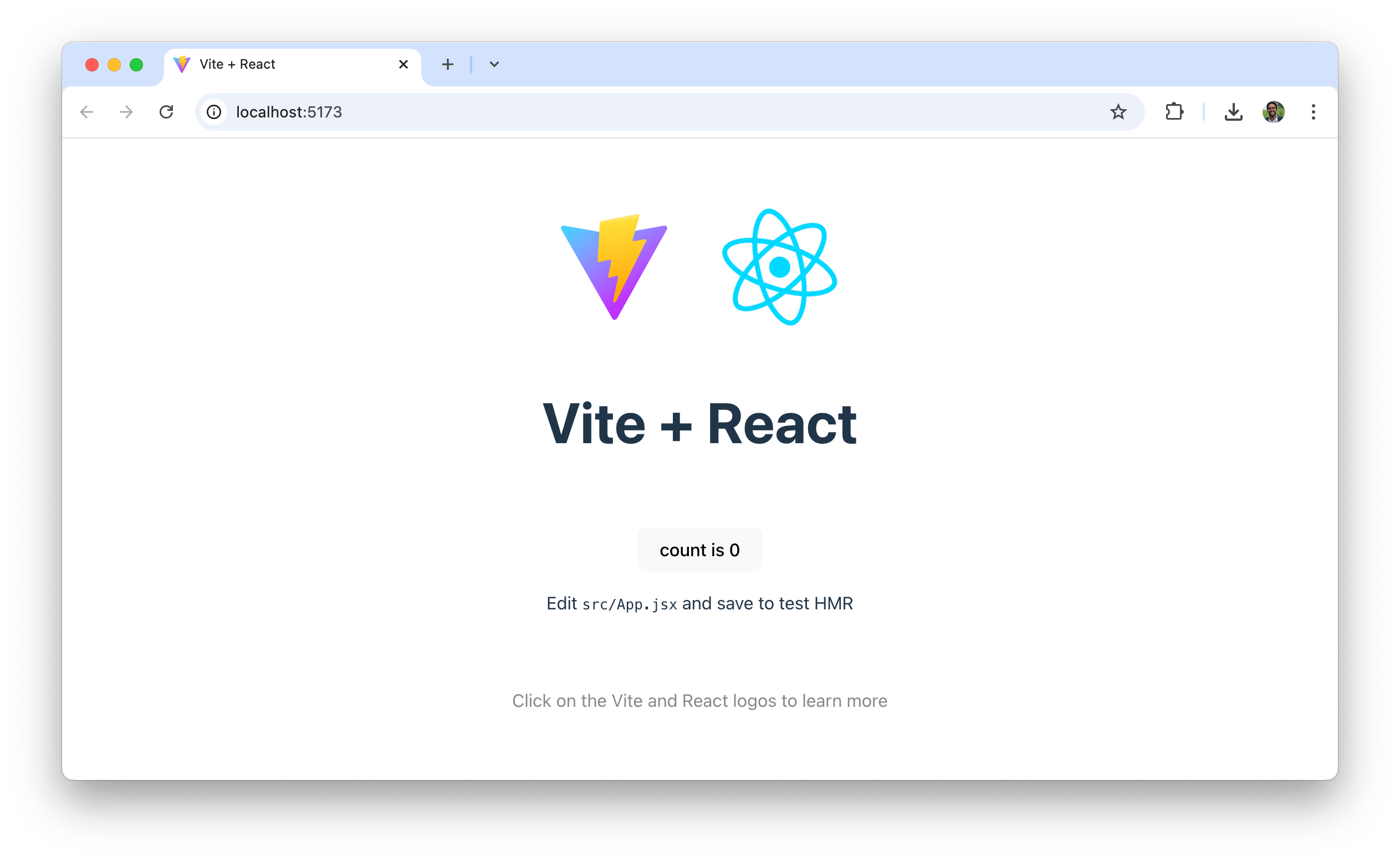 React forms - create a new React application